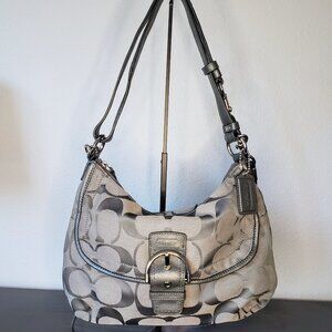 Gray Coach Women's Shoulder Bag